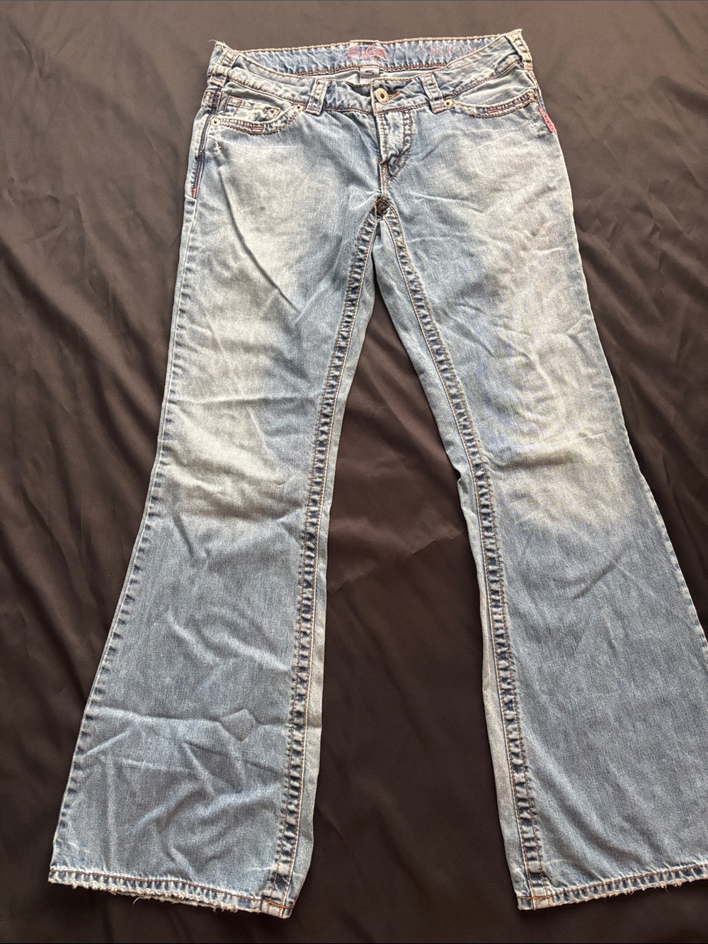 Silver Jeans Light Wash Flare Jeans